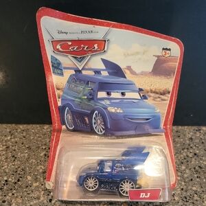 Mattel Cars DJ Blue Toy Vehicle
